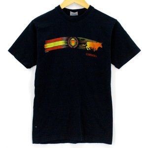Vintage Safon T-Shirt Unisex Black Short Sleeve Spain Cordoba 2004 Graphic Small